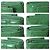 Cartera tríptico Christian Dior Cannage Verde - vista 6
