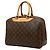 Borsa Louis Vuitton Monogram Deauville M47270 Marrone - vista 2