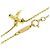 Tiffany & Co Collana Tiffany Graffiti X in oro giallo 18K - vista 2