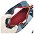 Pochette da spiaggia Louis Vuitton Denim Monogram Rosso Blu - vista 10
