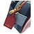 Pochette da spiaggia Louis Vuitton Denim Monogram Rosso Blu - vista 4