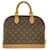 Borsa Louis Vuitton Monogram Alma PM Marrone - vista 2
