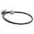 Bracciale Charm Louis Vuitton Monogram Eclipse Nero  - vista 2