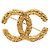 Spilla Chanel Coco Mark Motivo Lava D'oro
