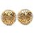 Orecchini a clip Chanel Coco Mark Vintage D'oro