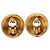 Orecchini a clip Chanel Coco Mark Vintage D'oro - vista 2