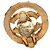 Orecchini a clip Chanel Coco Mark placcati oro D'oro - vista 3