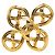 Spilla Vintage Chanel Coco Mark D'oro