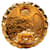 Timeless Orecchini tondi Chanel Coco Mark D'oro  - vista 3
