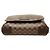 Borsa a Spalla Louis Vuitton Damier Brooklyn MM Marrone - vista 3