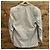Autre Marque Blazer a righe C.P. Company in cotone e lino Bianco Blu scuro - vista 2