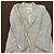 Autre Marque Blazer a righe C.P. Company in cotone e lino Bianco Blu scuro - vista 8