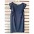 Autre Marque SYM dunkelblaues Sommerkleid mit Rüschen - Ansicht 2