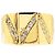 Autre Marque Gelbgoldring mit Diamantlinien