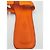 Oran orangefarbene Ledersandalen Hermès * Größe 38 * - Ansicht 3