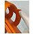 Oran orangefarbene Ledersandalen Hermès * Größe 38 * - Ansicht 4