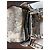 Christian Dior Mini Borsa Lady Dior Toile de Jouy Nero Bianco - vista 7