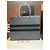 Dior Book Tote Medium Shopper Dior Oblique Canvas Grau Anthrazitgrau - Ansicht 2