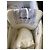 Sneakers Chanel CC Logo Mesh Bianco Argento - vista 5