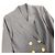 Christian Dior Double-Breasted Grey Wool Blazer - view 2