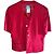 Tailleur de marca Céline de manga curta num vermelho vibrante!