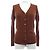 Autre Marque Cardigan Figaro Marrone