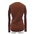 Autre Marque Cardigan Figaro Marrone - vista 2