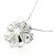 Autre Marque Collier Gstv Platinum Diamond Argenté - vue 4