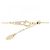 Autre Marque Collana Snowflake in Diamanti Au750 D'oro - vista 5