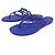 Sandálias Hermès 241051Z Thermopolyurethane 36 Azul Azul marinho - vista 3
