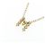 Autre Marque AHKAH Au750 Diamond Initial Halskette Golden - Ansicht 3