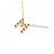 Autre Marque AHKAH Au750 Diamond Initial Halskette Golden - Ansicht 4