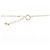 Autre Marque AHKAH Au750 Diamond Initial Halskette Golden - Ansicht 5