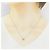 Autre Marque AHKAH Au750 Diamond Initial Halskette Golden - Ansicht 6