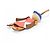 Hermès Hermes Jockey Equestrian Charm Rosso Arancione - vista 4