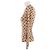 Marine Serre Top beige con lunas negras - vista 4