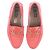 Mocasines Gucci de piel coral 37 Rosa - vista 4