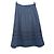 Autre Marque Falda de algodón azul marino Sezane Holiday