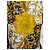 Versace Seidentwill-Hemd mit Barock-Print - Schwarz, Weiß, Gold Mehrfarben - Ansicht 6
