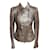 Pinko Metidrio Lederjacke Braun Golden Bronze  - Ansicht 1