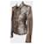 Pinko Metidrio Lederjacke Braun Golden Bronze  - Ansicht 2
