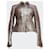 Pinko Metidrio Lederjacke Braun Golden Bronze  - Ansicht 7