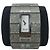 Dolce & Gabbana D&G Queen Mary Kristall-Armbanduhr DW0113 Silber