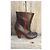 Botines de piel Karine Arabian Castaño - vista 9