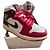 Nike Air Jordan 1 Mid Donna Bianco Rosso
