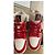 Nike Air Jordan 1 Mid Donna Bianco Rosso - vista 5
