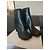 Maison Martin Margiela Maison Margiela Bottines Tabi en cuir Noir - vue 2