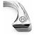 Hermès Hermes Clou de Forge Silver Band Ring Silvery - view 5