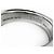Hermès Hermes Clou de Forge Silver Band Ring Silvery - view 6