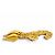 Broche Chanel Vintage 95A Coco Mark Dorado - vista 3